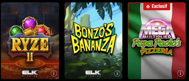 Studios et fournisseurs POKERSTARS CASINO
